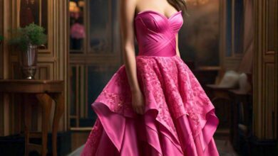 adrienne dress pink strapless