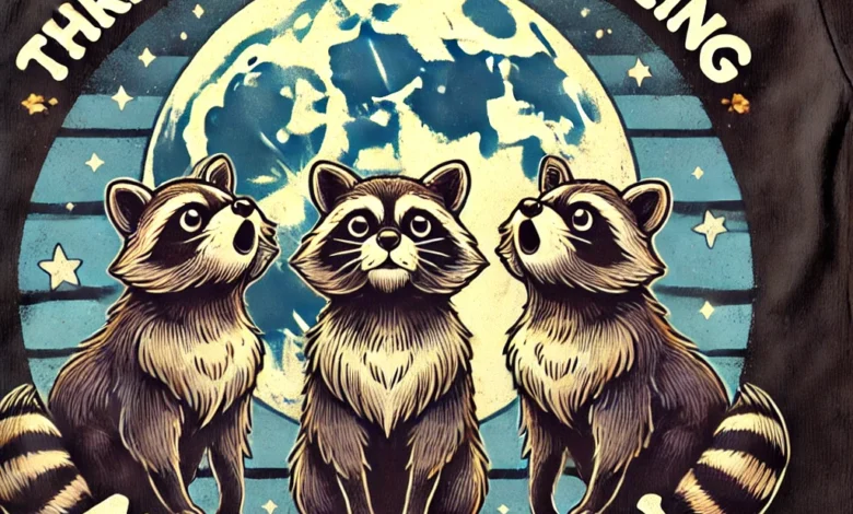 Three Raccoons Shirt