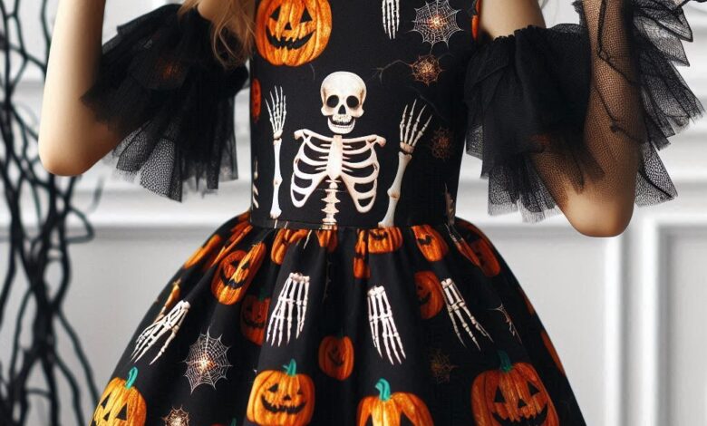 halloween fabric