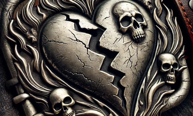 heart breaker belt buckle